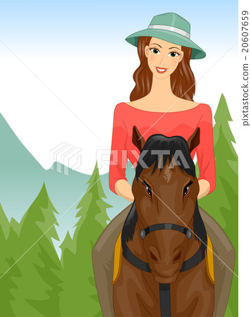 Travel Girl Horseback Riding Tour Travel Girl Horseback Riding Tour 20607659