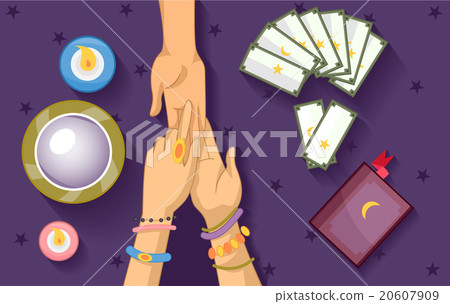 Gypsy Fortune Telling Elements Palm Reading Gypsy Fortune Telling Elements Palm Reading 20607909