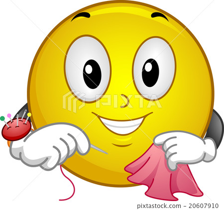 Smiley Sewing Scarf Smiley Sewing Scarf 20607910