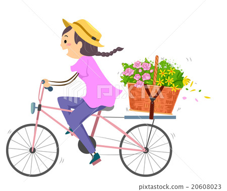 bike flower basket