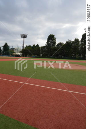 Baseball Field Of Artificial Turf Toshima Ku Stock Photo 6087