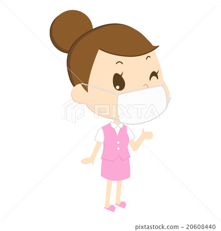 蒙面的OL·職業女性·職業女性的插圖(微笑3) 蒙面的OL·職業女性·職業女性的插圖(微笑3) 20608440
