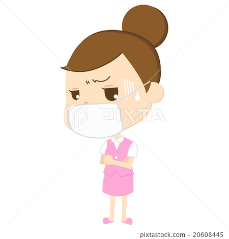 蒙面的OL·職業女性·職業女性的插圖（麻煩·麻煩）4 20608445