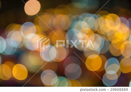 Blurred Photo bokeh of colorful 20608889
