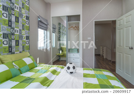 Interior bedroom Interior bedroom 20609917