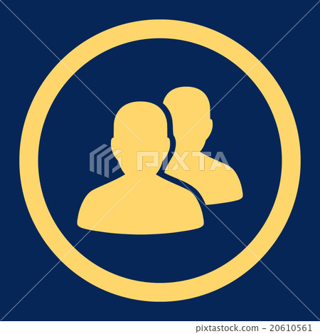 Patients Rounded Vector Icon Patients Rounded Vector Icon 20610561