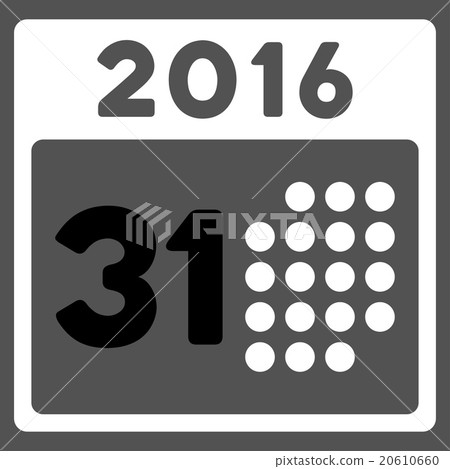 Last 2016 Month Date Icon 20610660