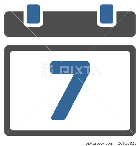 Week Flat Icon Week Flat Icon 20610823