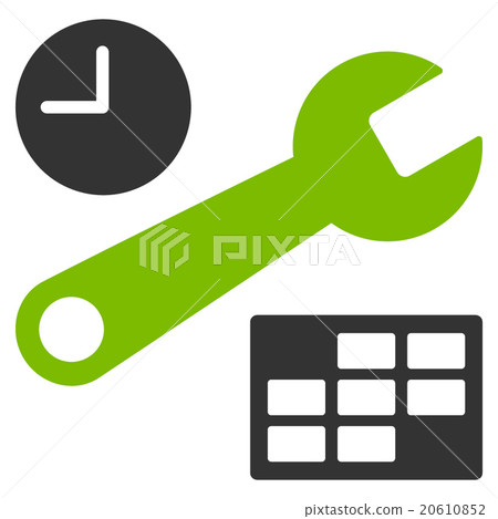 Date And Time Setup Icon Date And Time Setup Icon 20610852