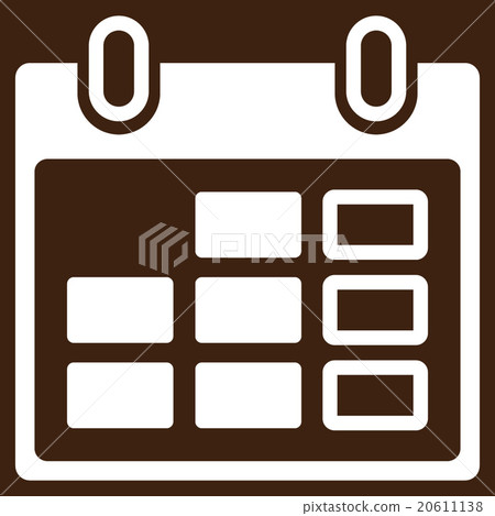 Calendar Week Icon Calendar Week Icon 20611138