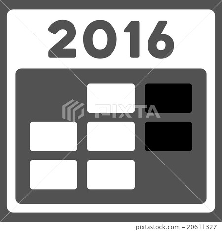2016 Month Organizer Icon 2016 Month Organizer Icon 20611327