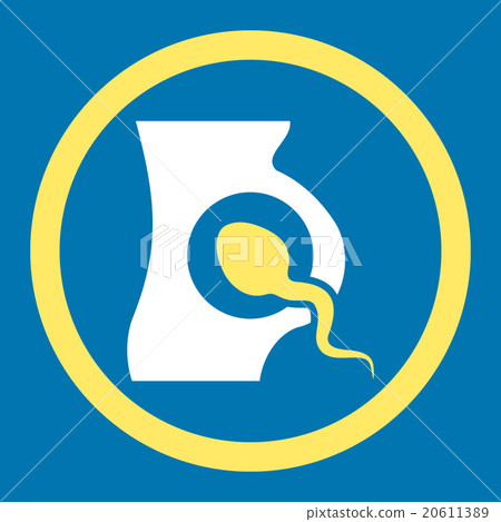 Artificial Insemination Rounded Vector Icon Artificial Insemination Rounded Vector Icon 20611389