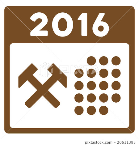 2016 Working Days Icon 20611393