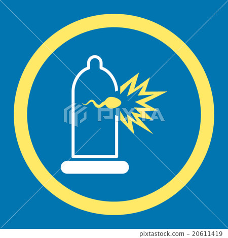 Sperm Escape Rounded Vector Icon Stock Illustration Pixta