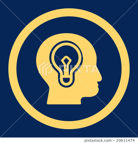 Idea Rounded Vector Icon 20611474