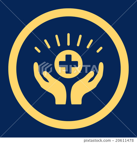 Medical Maintenance Rounded Vector Icon 20611478