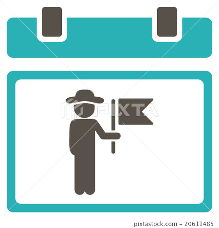 National Holiday Date Icon 20611485