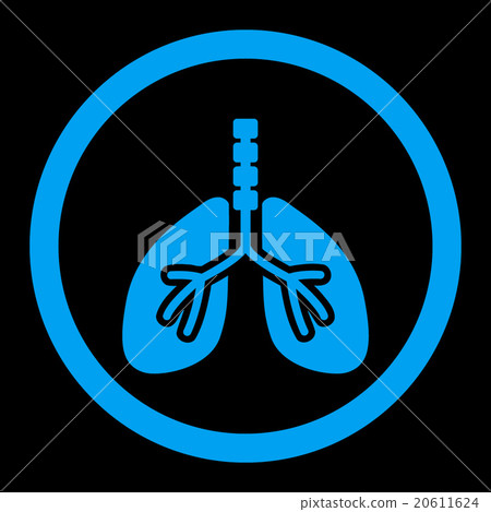 Breathe System Rounded Vector Icon - Stock Illustration [20611624] - PIXTA