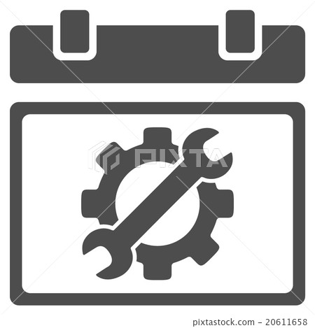 Service Date Icon-插圖素材 [20611658] - PIXTA圖庫