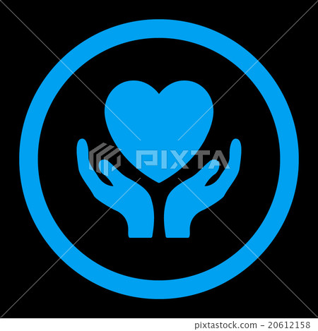 Charity Rounded Vector Icon Charity Rounded Vector Icon 20612158