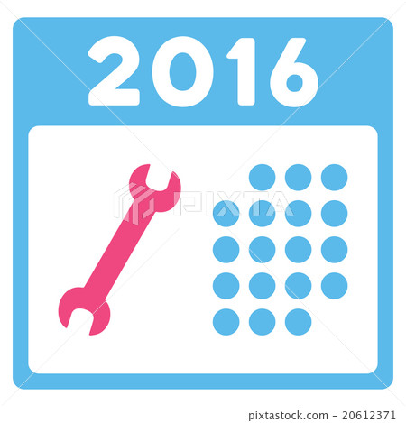 2016 Service Calendar Icon 2016 Service Calendar Icon 20612371