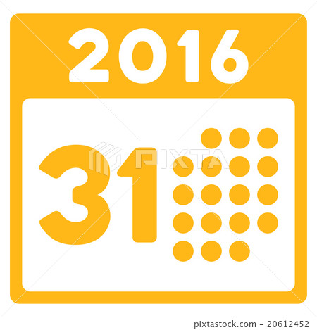 Last 2016 Month Day Icon Last 2016 Month Day Icon 20612452