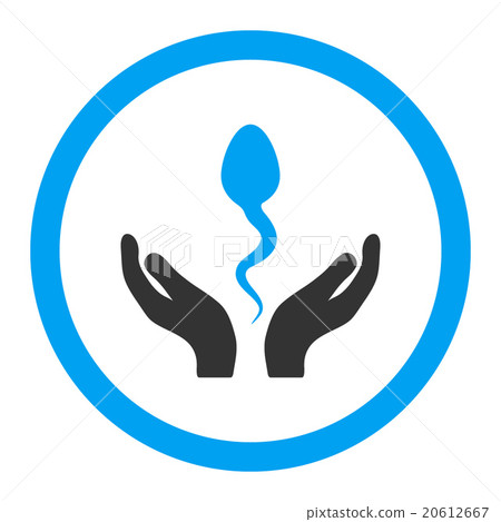 Sperm Care Rounded Vector Icon Sperm Care Rounded Vector Icon 20612667