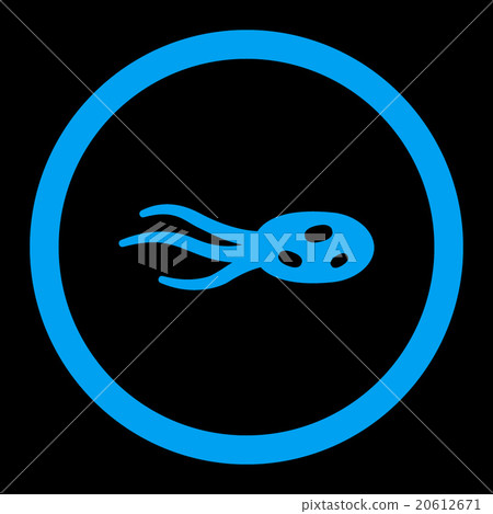 Intrude Microorganism Rounded Vector Icon Intrude Microorganism Rounded Vector Icon 20612671