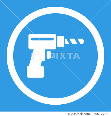 Drill Rounded Vector Icon Drill Rounded Vector Icon 20612768