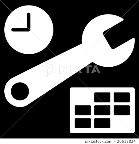 Date And Time Setup Icon Date And Time Setup Icon 20612824