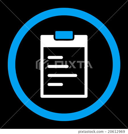 Pad Text Rounded Vector Icon Pad Text Rounded Vector Icon 20612969
