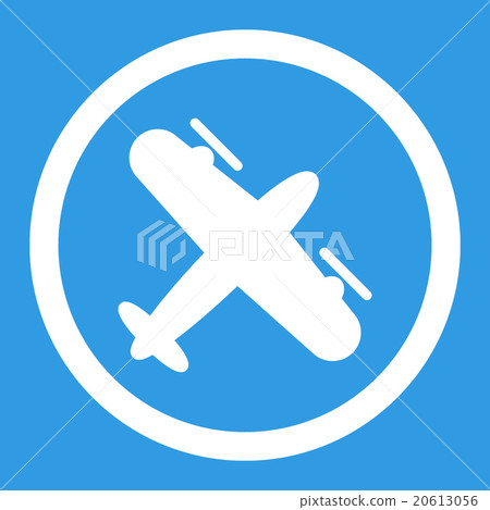 Screw Aeroplane Rounded Vector Icon 20613056