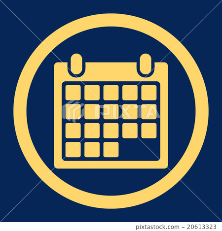 Month Rounded Vector Icon - Stock Illustration [20613323] - PIXTA