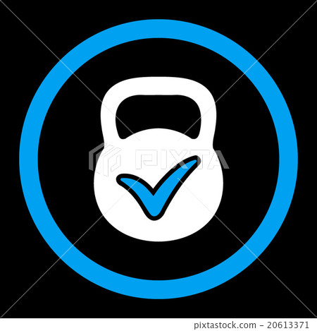 Valid Mass Rounded Vector Icon Valid Mass Rounded Vector Icon 20613371