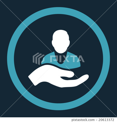 Patient Assistance Rounded Vector Icon 20613372