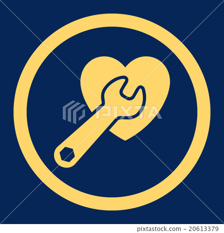 Heart Surgery Rounded Vector Icon Heart Surgery Rounded Vector Icon 20613379