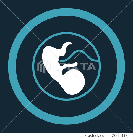 Pregnancy Rounded Vector Icon Pregnancy Rounded Vector Icon 20613381