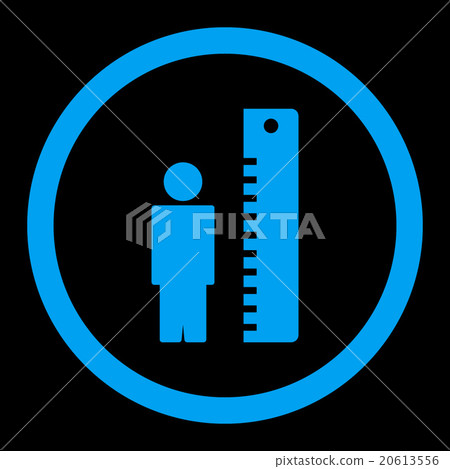 Height Meter Rounded Vector Icon - Stock Illustration [20613556] - PIXTA