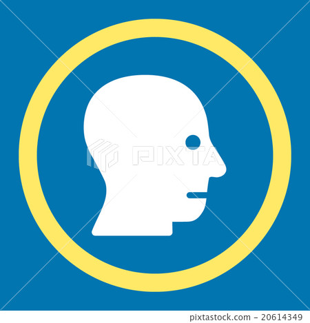 Patient Head Rounded Vector Icon - Stock Illustration [20614349] - PIXTA