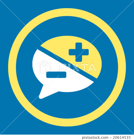 Arguments Rounded Vector Icon Arguments Rounded Vector Icon 20614535