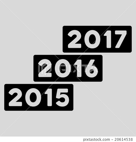 Years Stairs Icon Years Stairs Icon 20614538