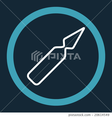 Empty Ampoule Rounded Vector Icon 20614549