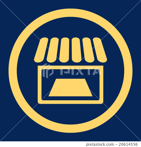 Shop Rounded Vector Icon 20614556