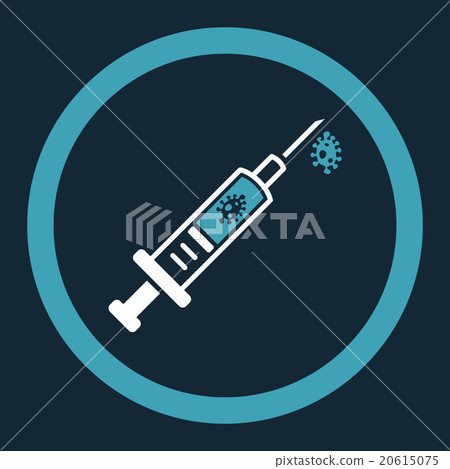 Infection Injection Rounded Vector Icon 20615075