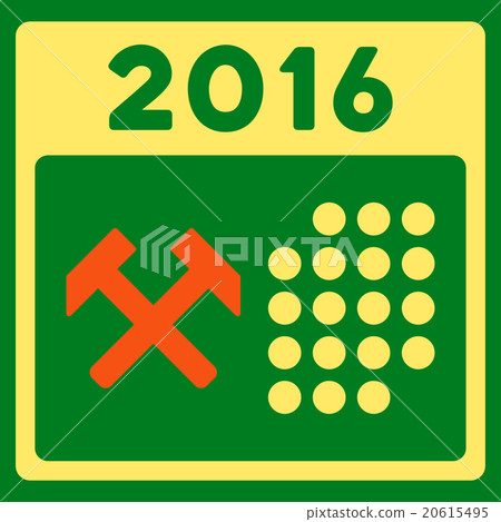2016 Working Days Icon 20615495