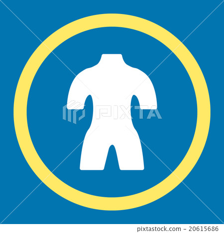Body Rounded Vector Icon 20615686