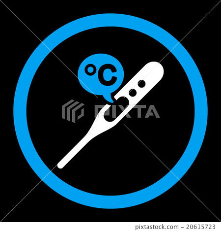 Celsius Temperature Rounded Vector Icon 20615723