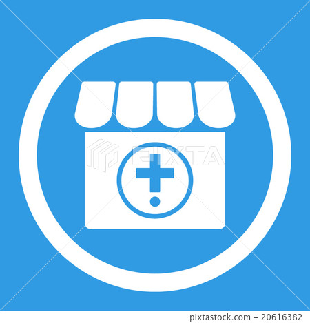 Drugstore Rounded Vector Icon 20616382