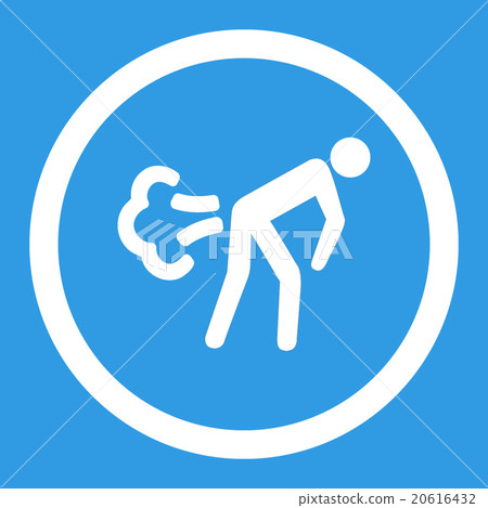 Fart Rounded Vector Icon Fart Rounded Vector Icon 20616432