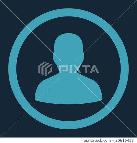 Portrait Rounded Vector Icon Portrait Rounded Vector Icon 20616438